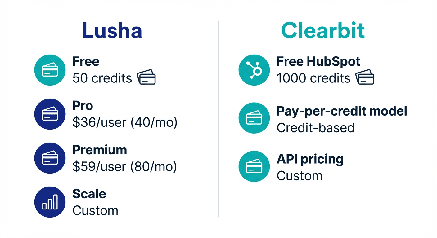 Pricing comparison