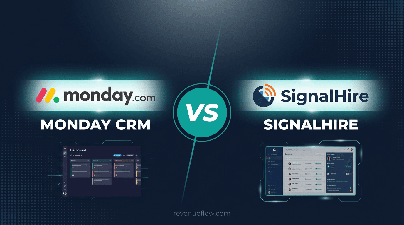 Hero image for Monday CRM vs SignalHire: Cross-Category Comparison