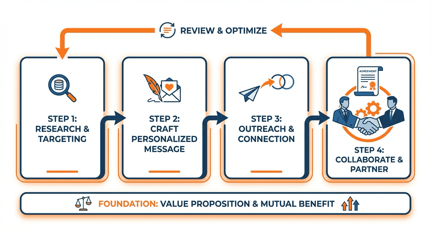 Partnership email templates for business development - framework