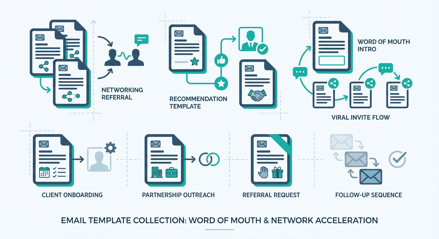Referral request email templates - examples