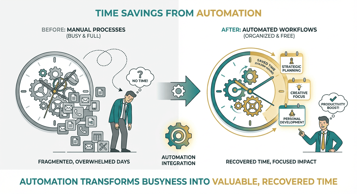 Time savings from automation