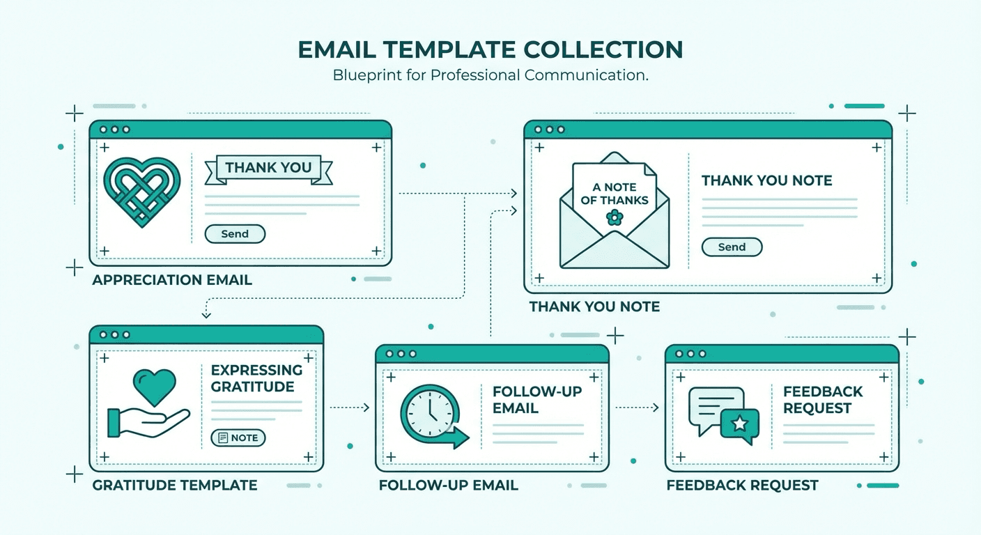 Thank you email templates for business - examples