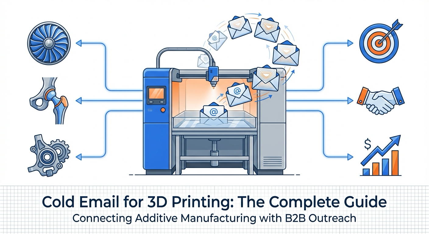 Cold email guide for 3D printing professionals