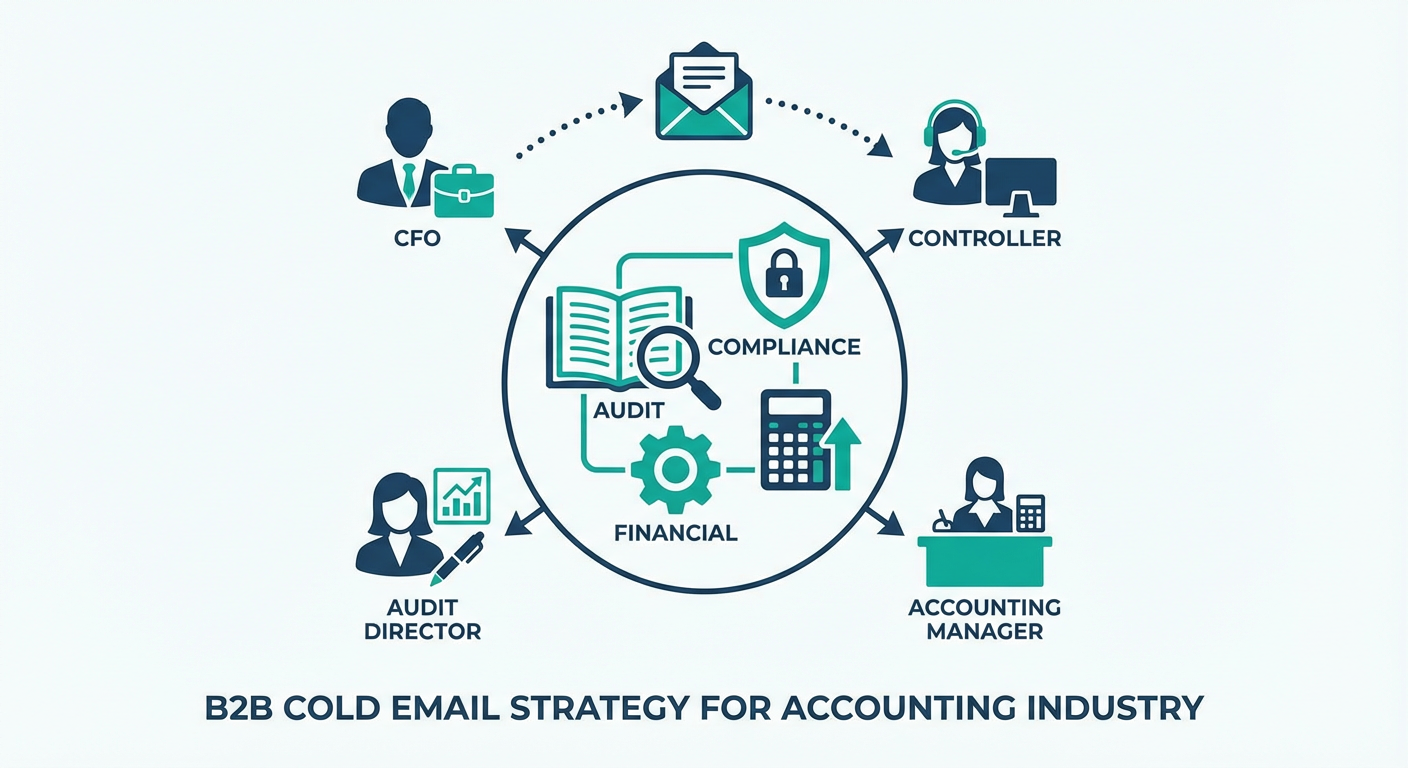 Cold email outreach strategy for Accounting professionals