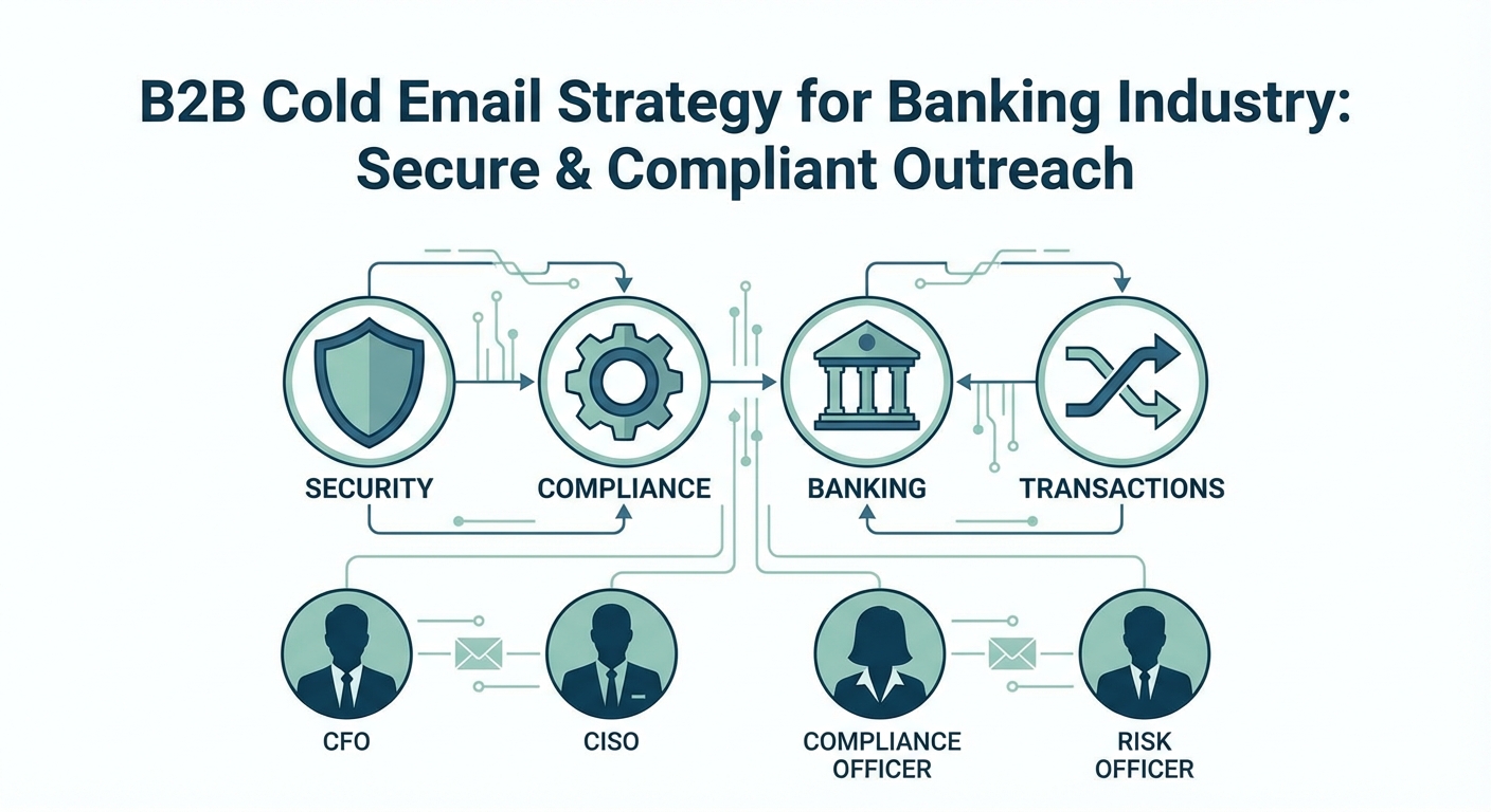Cold email strategies for banking and financial services