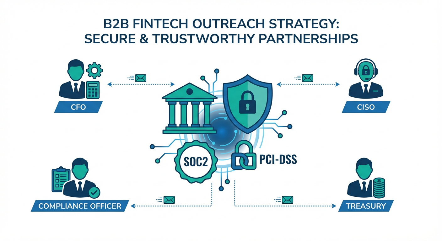 Cold email outreach strategy for Fintech professionals