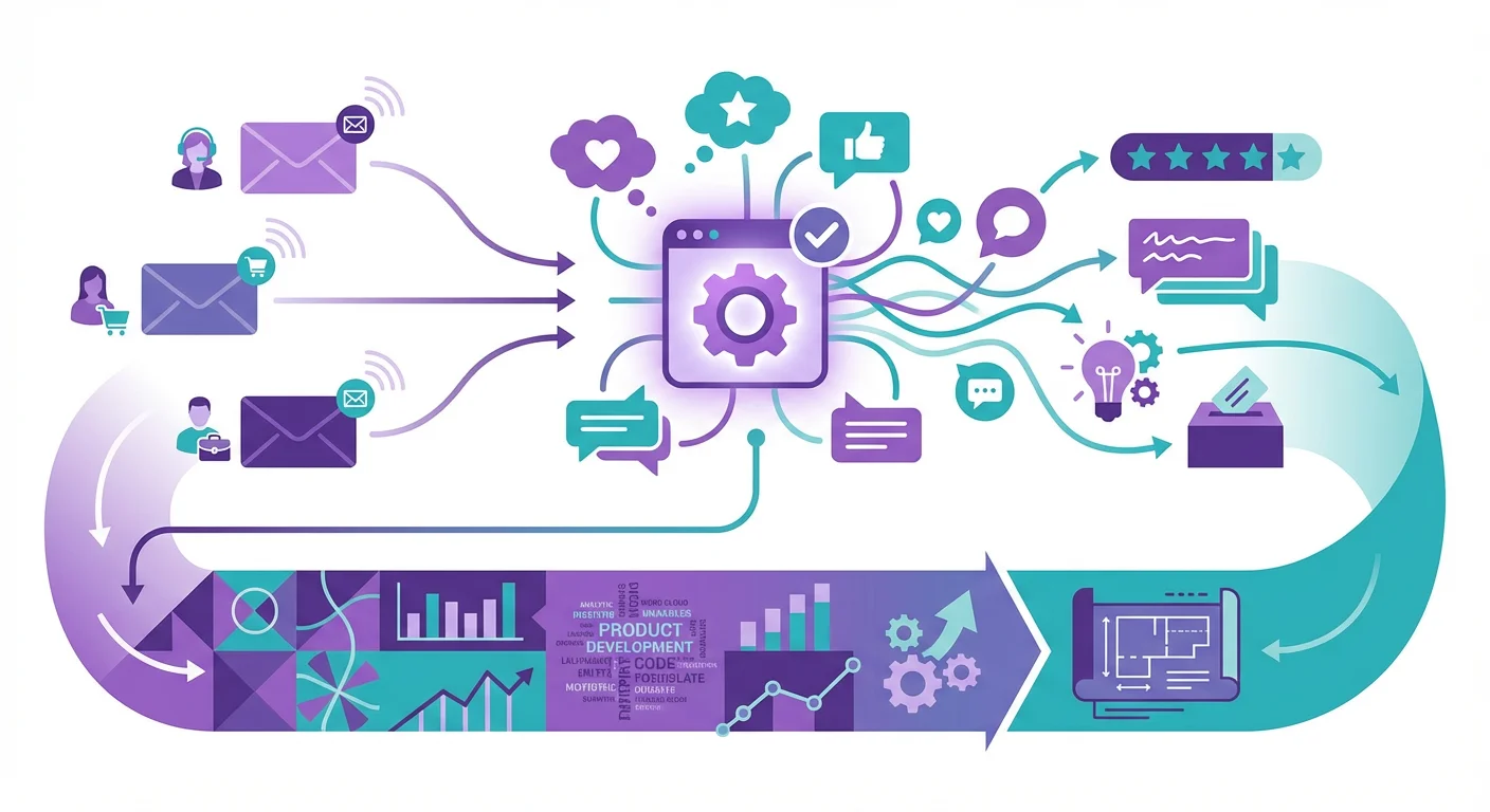 Cold email strategy for product feedback showing user insights and feedback collection