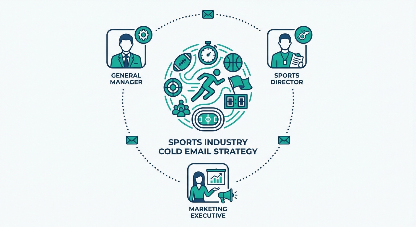 Cold email strategy for sports industry