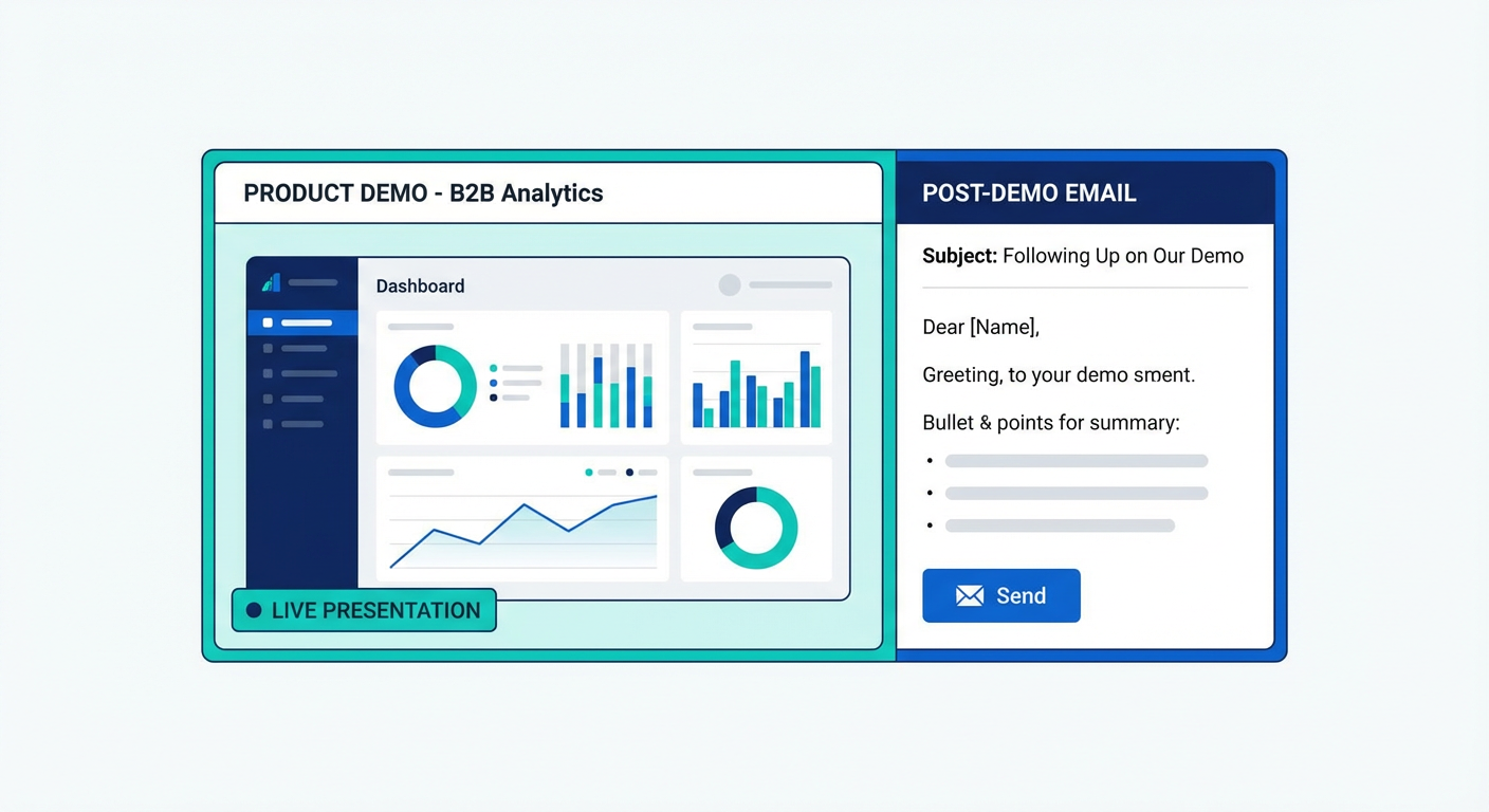 Demo follow-up email templates