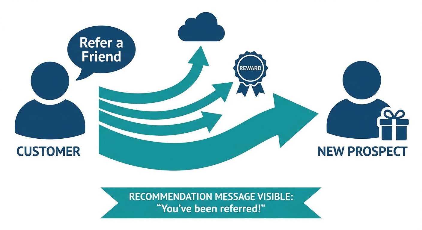 Referral request email templates