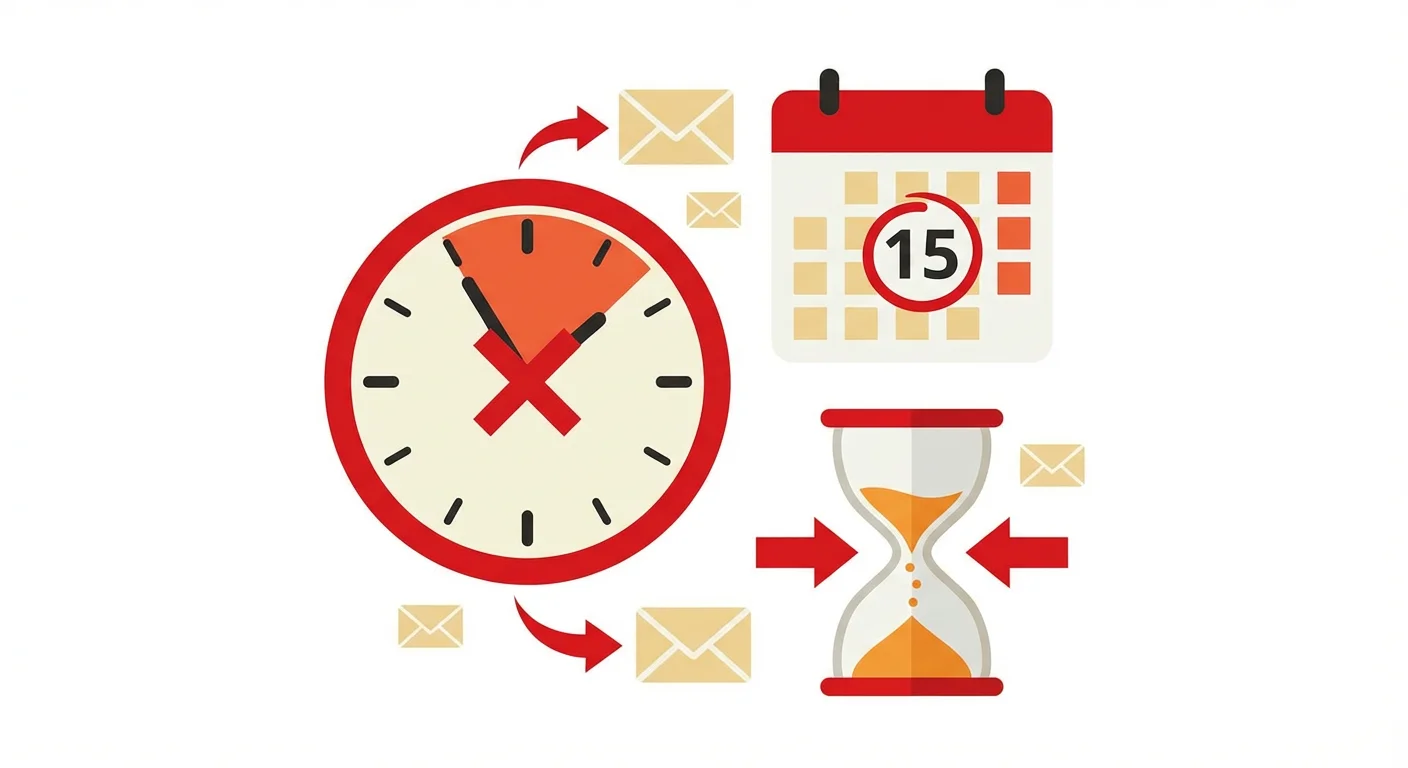 Urgency email templates for driving timely action